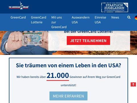 americandream DE Gutscheine und Promo-Code