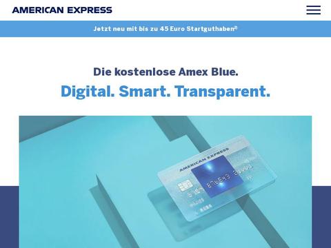 AMEX Consumer Blue Card Gutscheine und Promo-Code