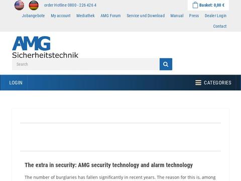 AMG Sicherheitstechnik Gutscheine und Promo-Code