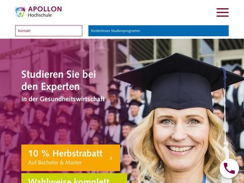 Apollon Hochschule DE Gutscheine und Promo-Code