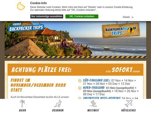 BackpackerPack DE Gutscheine und Promo-Code