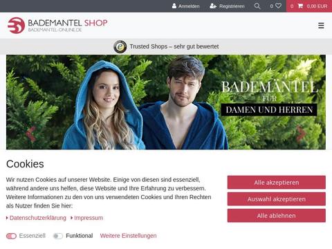 Bademantel-Online Gutscheine und Promo-Code
