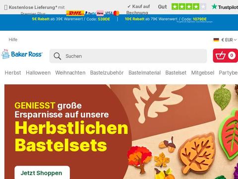 bakerross DE Gutscheine und Promo-Code