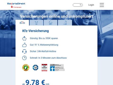 BavariaDirekt DE Gutscheine und Promo-Code