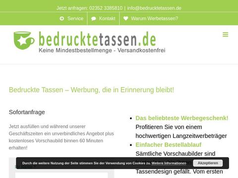 Bedrucktetassen.de Gutscheine und Promo-Code