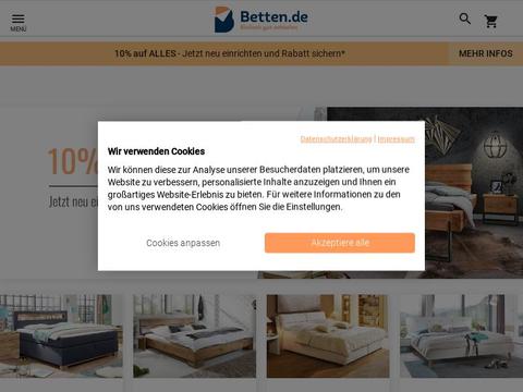 Betten.de Gutscheine und Promo-Code