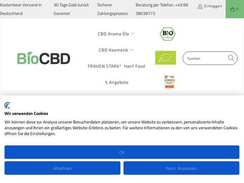 Bio CBD Gutscheine und Promo-Code