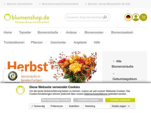 Blumenshop.de Gutscheine und Promo-Code