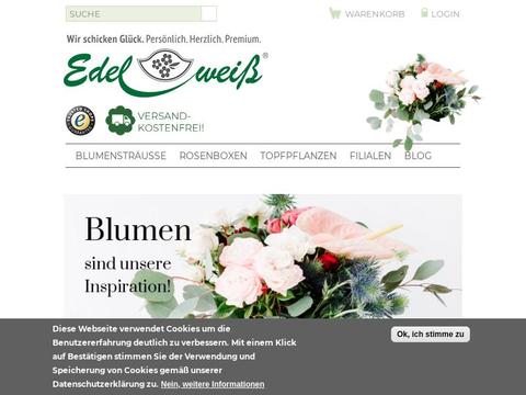 Blumenversand-Edelweiss.de Gutscheine und Promo-Code