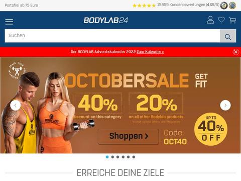 Bodylab24 Gutscheine und Promo-Code