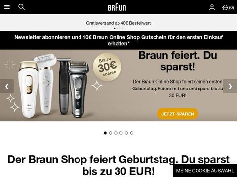 Braun DE Gutscheine und Promo-Code