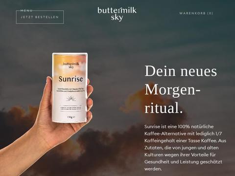 Buttermilk Sky Gutscheine und Promo-Code