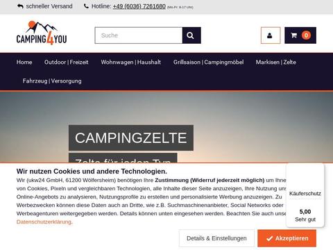 Camping-4-you DE Gutscheine und Promo-Code