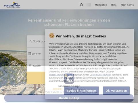 Casamundo DE Gutscheine und Promo-Code