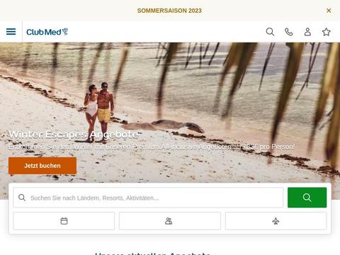 Club Med DE Gutscheine und Promo-Code