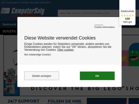 Computersalg DE Gutscheine und Promo-Code