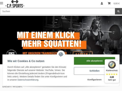 CP Sports Gutscheine und Promo-Code