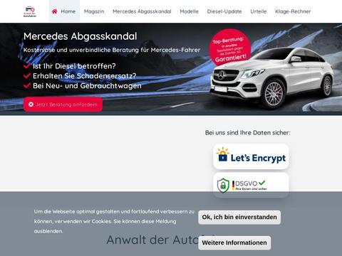 CPL: Abgasskandal mercedes-schadensersatz.de Gutscheine und Promo-Code