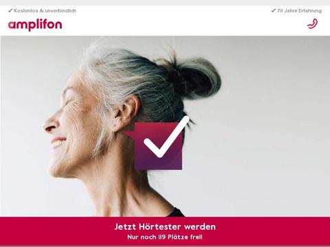 CPL: Amplifon Leadkampagne Gutscheine und Promo-Code