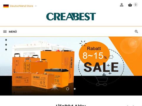 Creabest DE Gutscheine und Promo-Code