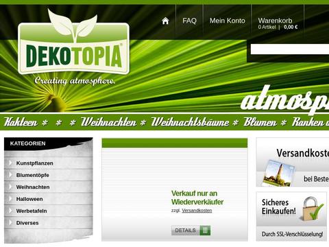 Dekotopia DE Gutscheine und Promo-Code