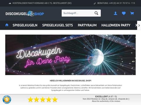 Discokugel-Shop Gutscheine und Promo-Code