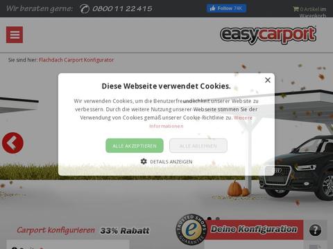 easycarport Gutscheine und Promo-Code