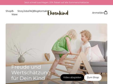 Ehrenkind Gutscheine und Promo-Code