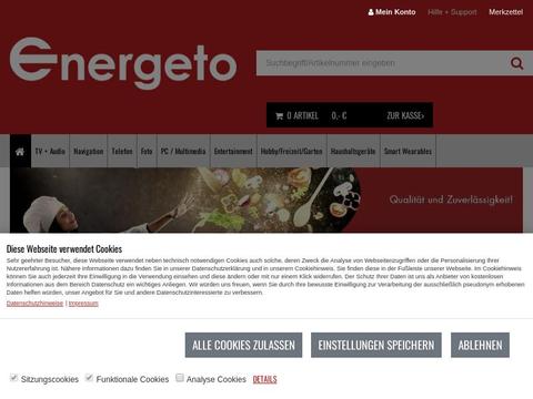 Energeto Gutscheine und Promo-Code