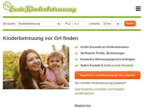 ErsteKinderbetreuung.de Gutscheine und Promo-Code