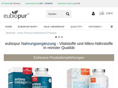 eubiopur DE Gutscheine und Promo-Code