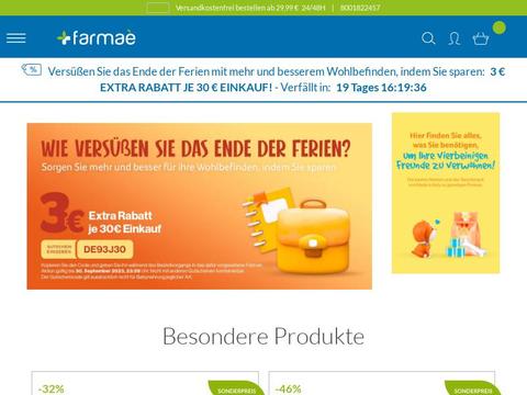 Farmae DE Gutscheine und Promo-Code