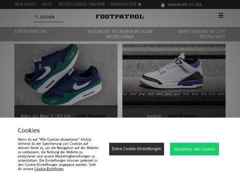 Footpatrol DE Gutscheine und Promo-Code