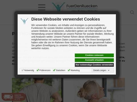 Fur den Rucken DE Gutscheine und Promo-Code