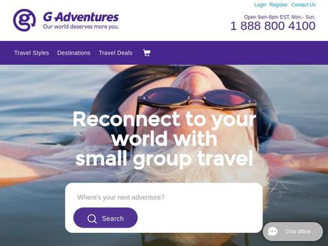 G Adventures DE Gutscheine und Promo-Code