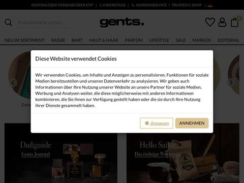 Gents DE Gutscheine und Promo-Code