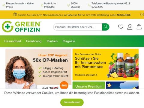 Green Offizin Gutscheine und Promo-Code