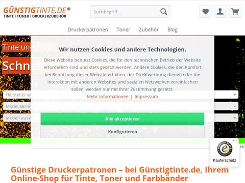 guenstigtinte.de Gutscheine und Promo-Code