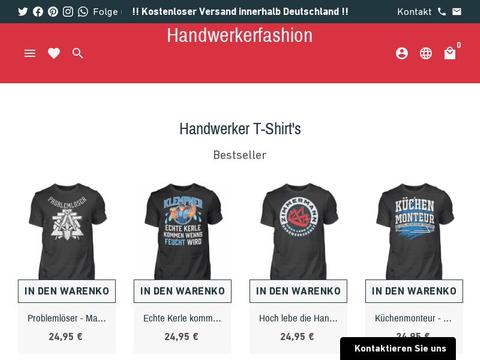 Handwerker T-Shirts Gutscheine und Promo-Code