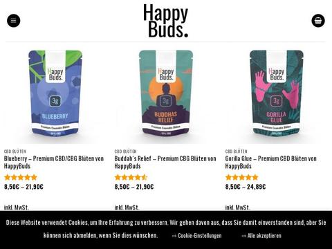 happybuds DE Gutscheine und Promo-Code