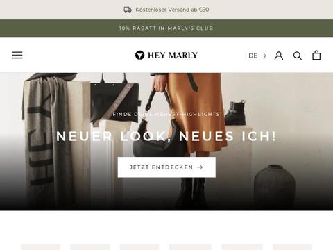 Hey Marly Gutscheine und Promo-Code