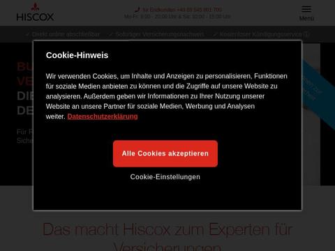 Hiscox DE Gutscheine und Promo-Code