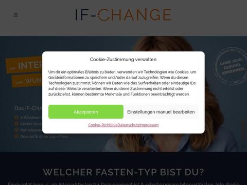 IF - CHANGE Gutscheine und Promo-Code