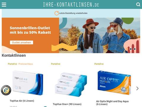 Ihre-kontaktlinsen.de Gutscheine und Promo-Code