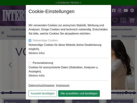 Interdeco DE Gutscheine und Promo-Code