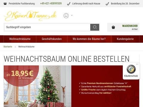 Kaisertanne.de Gutscheine und Promo-Code