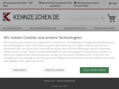 kennzeichen.de Gutscheine und Promo-Code