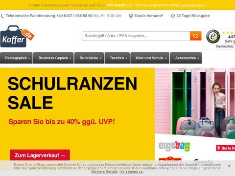 koffer.de Gutscheine und Promo-Code