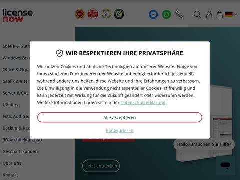 license-now DE Gutscheine und Promo-Code