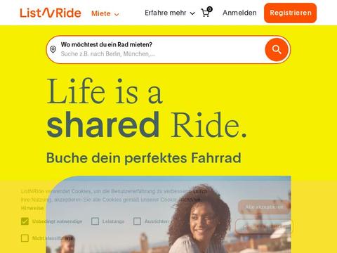 Listnride Gutscheine und Promo-Code